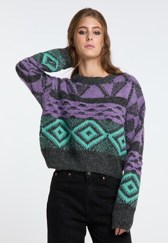 IZIA Pullover in Grau: predná strana