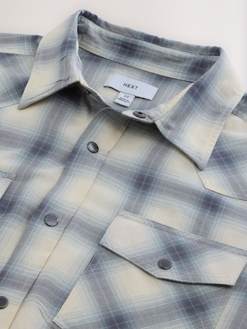 Next - Ajuste regular Camisa en azul