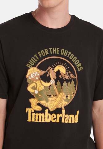 Tricou 'Hike Out' de la TIMBERLAND pe negru