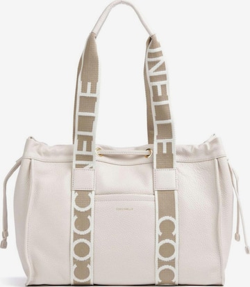 Coccinelle Handbag '2Day' in White: front