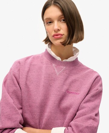 Sweat-shirt 'Essential' Superdry en rose