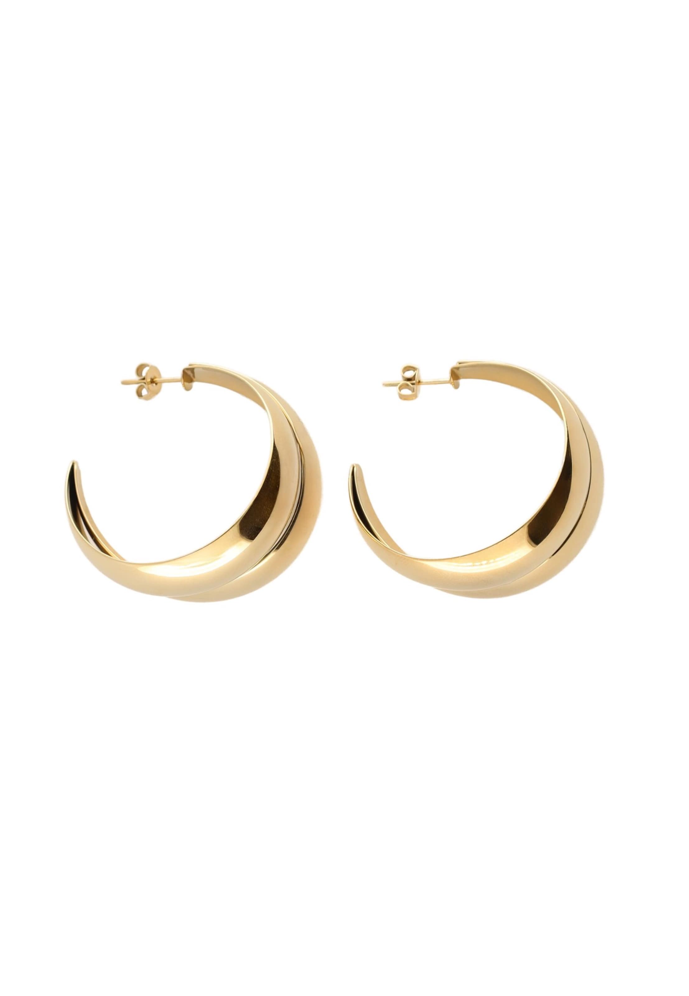 Boucles d'oreilles My Jewellery en or : devant