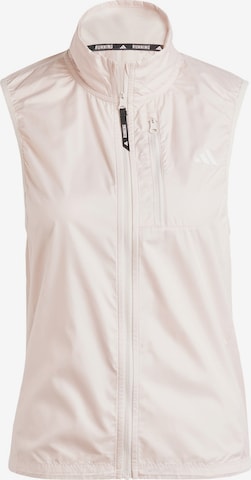 ADIDAS PERFORMANCE Sportbodywarmer 'Own the Run' in Roze: voorkant