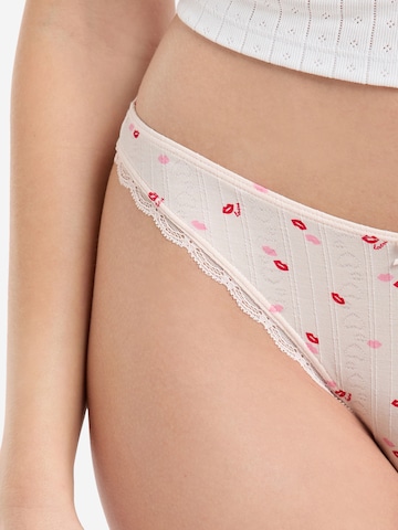 ETAM String 'PILLOW TALK' in Pink