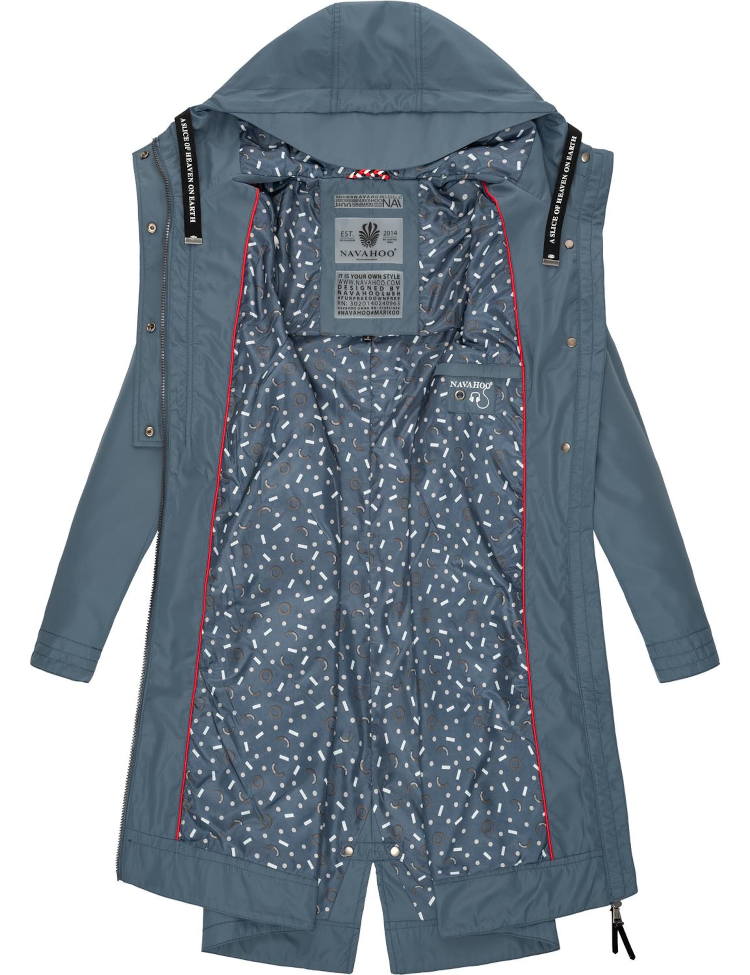 NAVAHOO Tussenparka ' Josinaa ' in Blauw