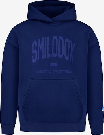 Veste de survêtement Smilodox en bleu : devant