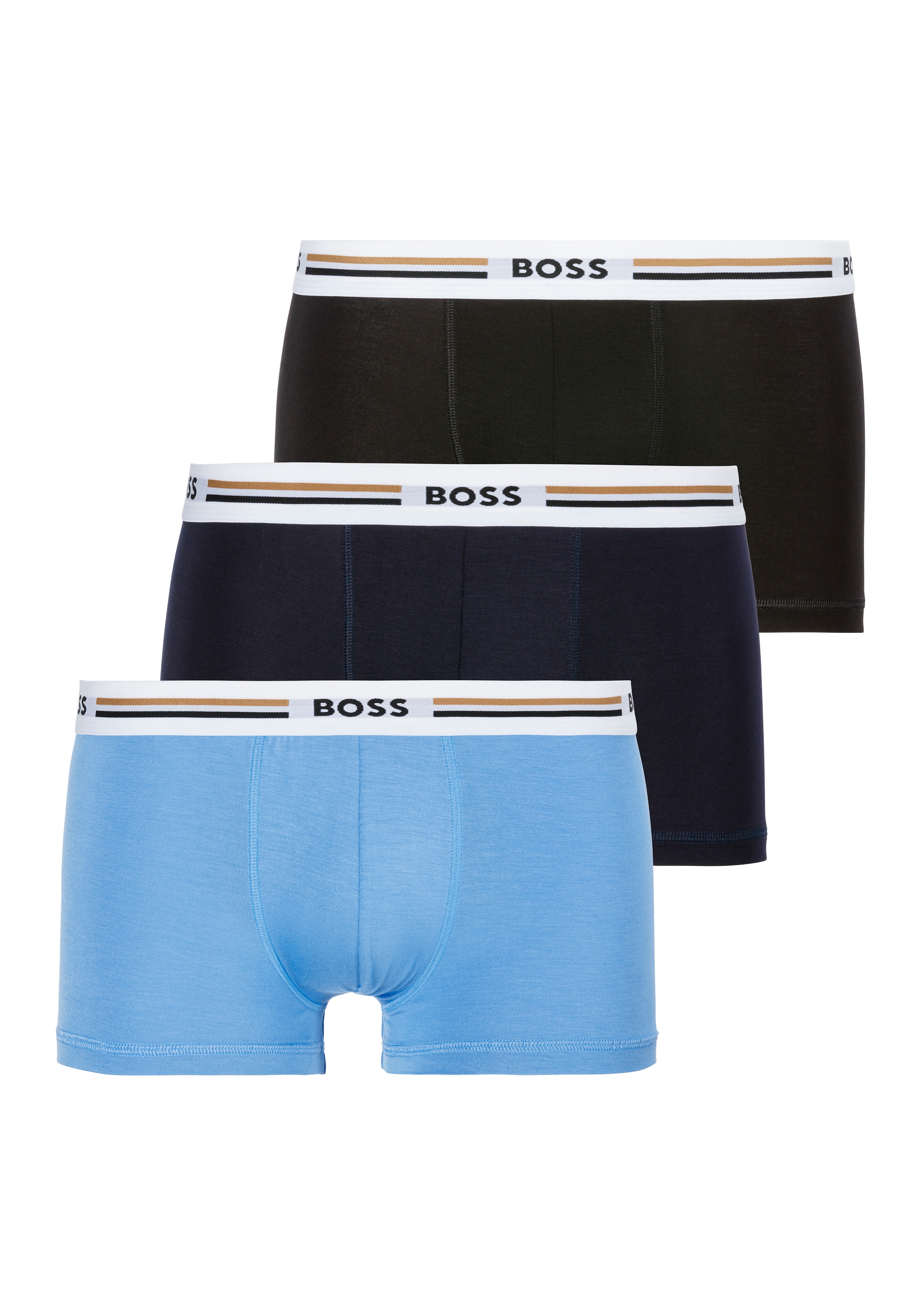BOSS Boxershorts in Blau: Vorderseite