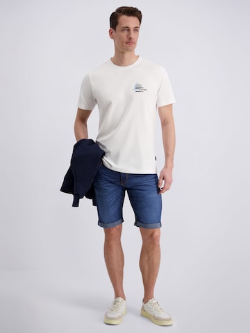 Effilé Jean 'Lyon' PIERRE CARDIN en bleu