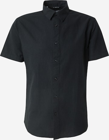 SELECTED Overhemd in Zwart: voorkant