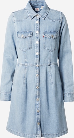 LEVI'S ® Košilové šaty 'Otto Western Dress' – modrá: přední strana