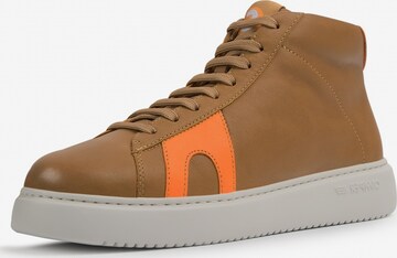 CAMPER High-Top Sneakers 'Runner' in Brown: front