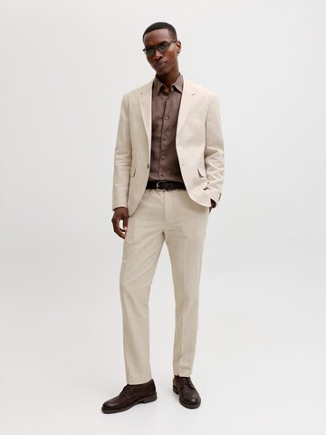 JACK & JONES Slim Fit Sakko 'JPRMARTIN' in Beige