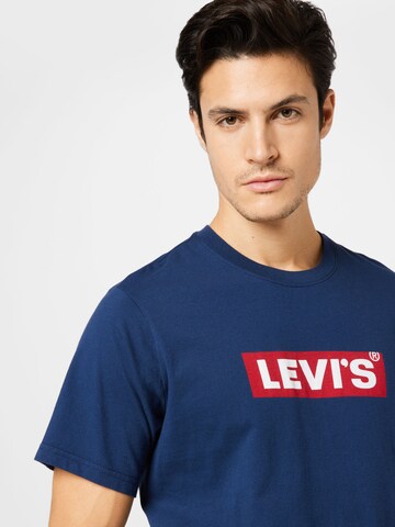 mėlyna LEVI'S ® Marškinėliai 'Relaxed Fit Tee'