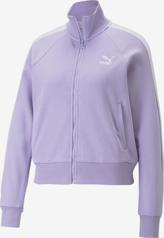 in Lila YOU ABOUT \'Iconic PUMA | T7\' Sportsweatjacke