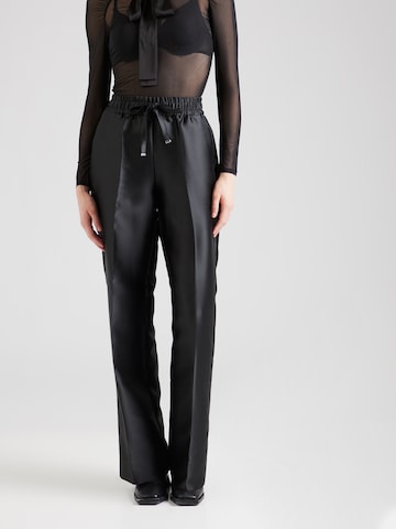 BOSS Black Обычный Плиссированные брюки 'Tabuta' в Черный: спереди