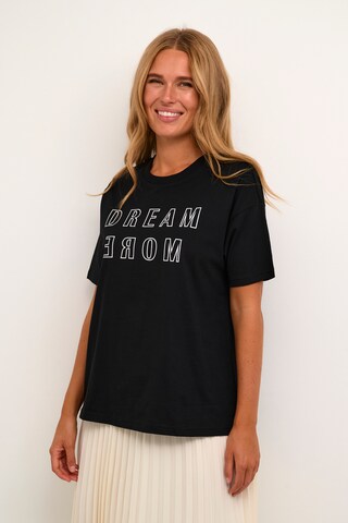 Kaffe T-shirt 'Jenny' in Schwarz: Vorderseite