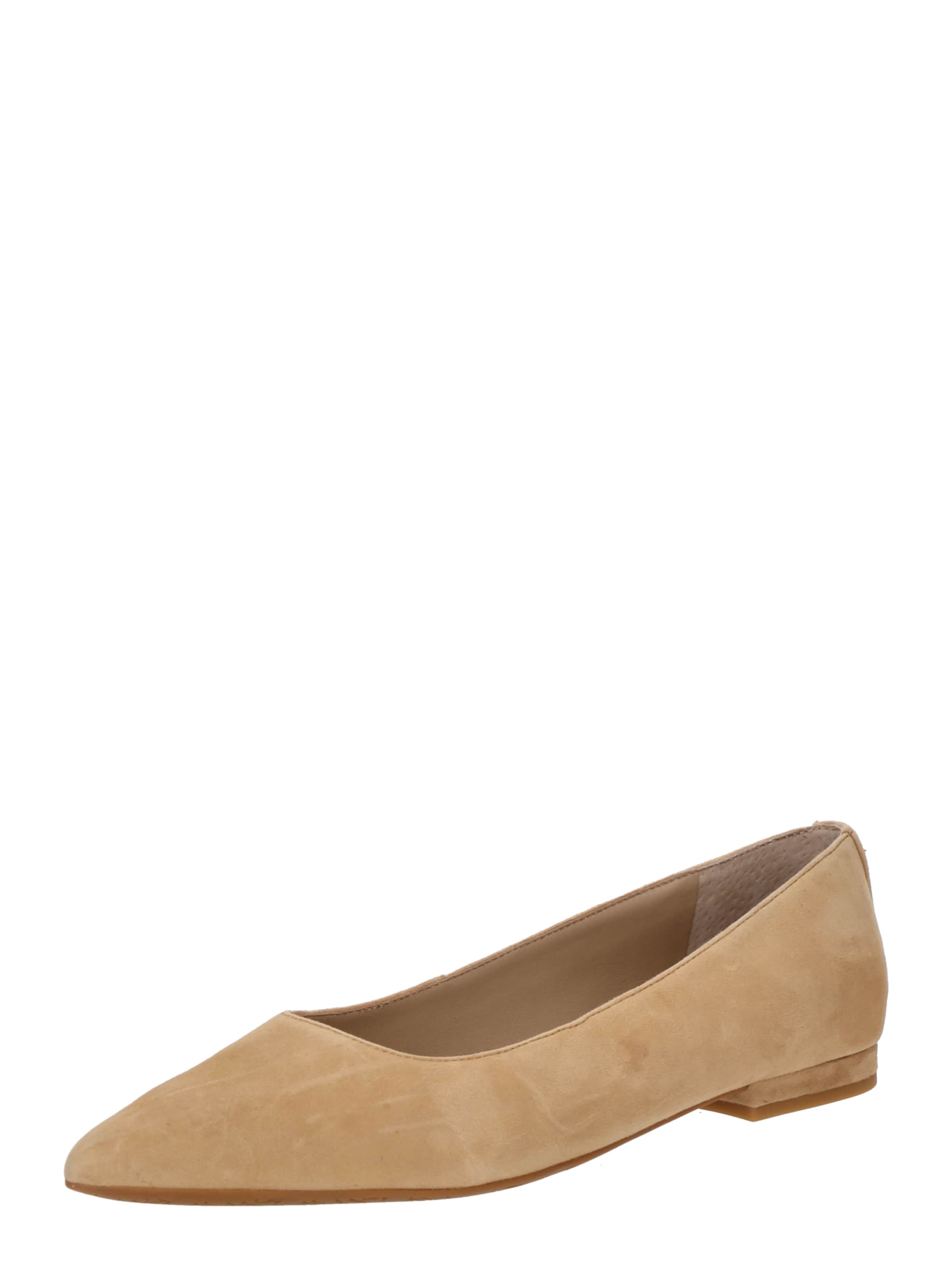 Ballerines 'LONDYN-FLATS-BALLET' Lauren Ralph Lauren en marron : devant