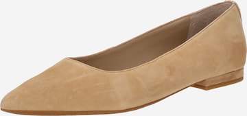 Ballerines 'LONDYN-FLATS-BALLET' Lauren Ralph Lauren en marron : devant