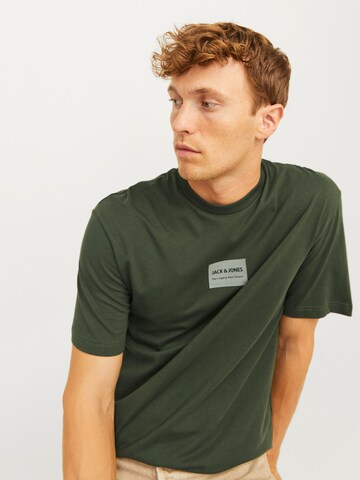 JACK & JONES Bluser & t-shirts 'JJHakkai' i grøn