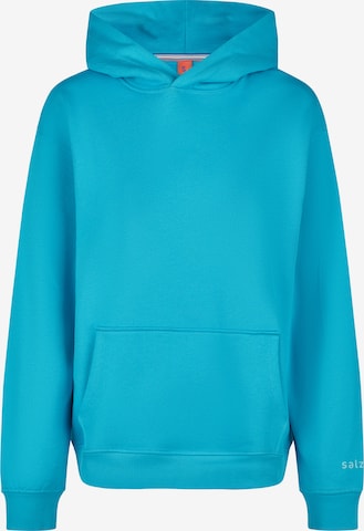 salzhaut Sweatshirt 'Tieren' in Blue: front
