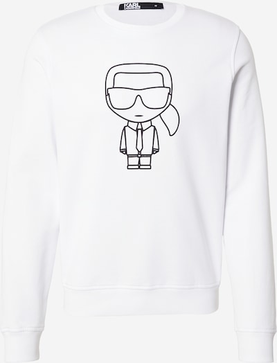 Megztinis be užsegimo iš Karl Lagerfeld, spalva – juoda / balta, Prekių apžvalga