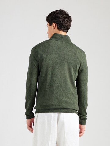 Coupe regular Pull-over 'SLHBerg' SELECTED en vert