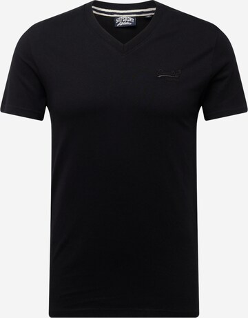 Superdry Shirt in Black: front