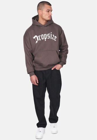 Dropsize Sweatshirt in Braun