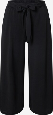 Kaffe Wide leg Pants 'Malli' in Black: front