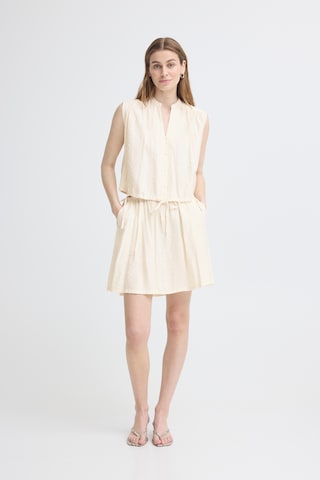 ICHI - Falda 'ICHElvias' en beige