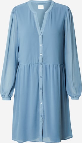 Robe-chemise 'AMIONE' VILA en bleu : devant