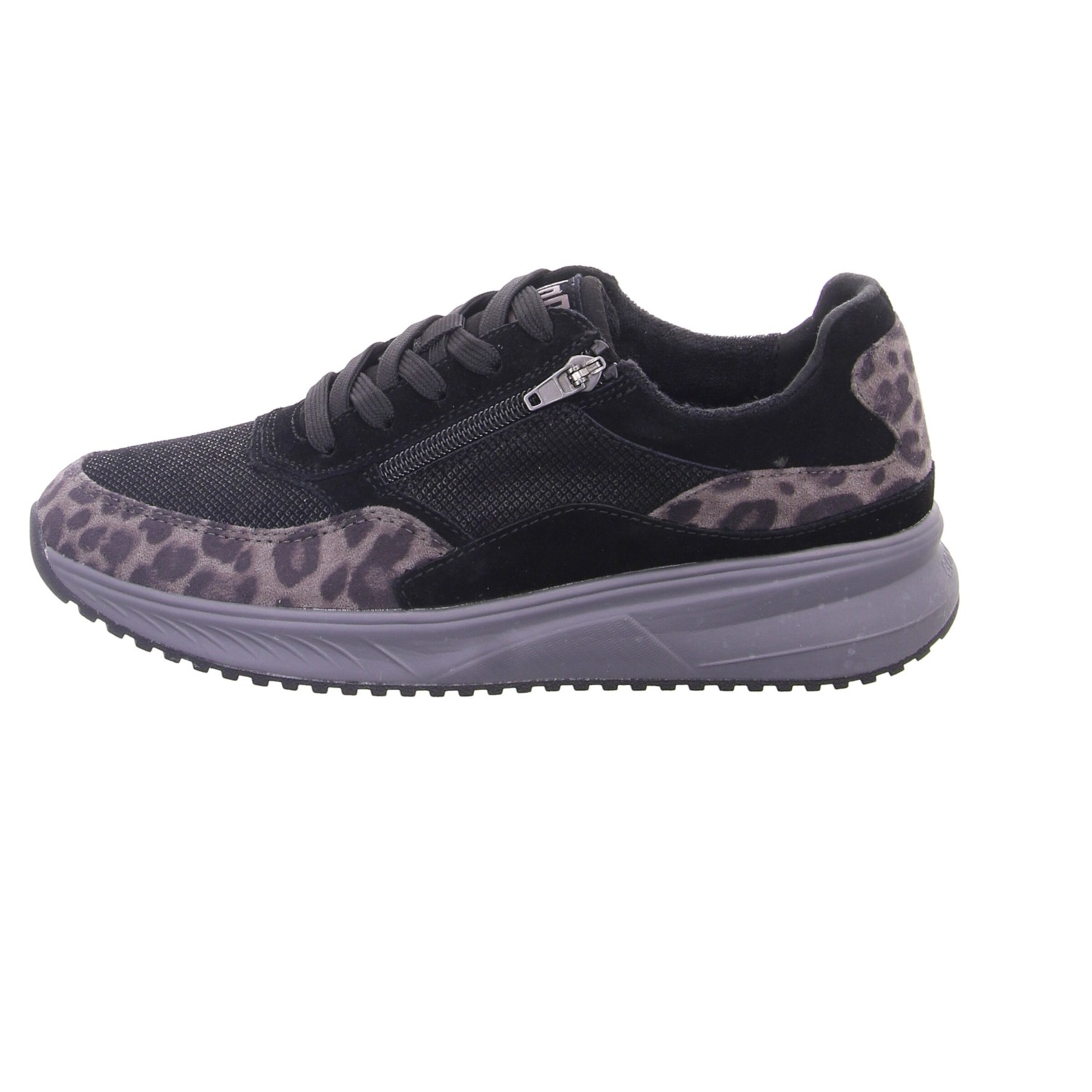 WALDLÄUFER Platform trainers in Black