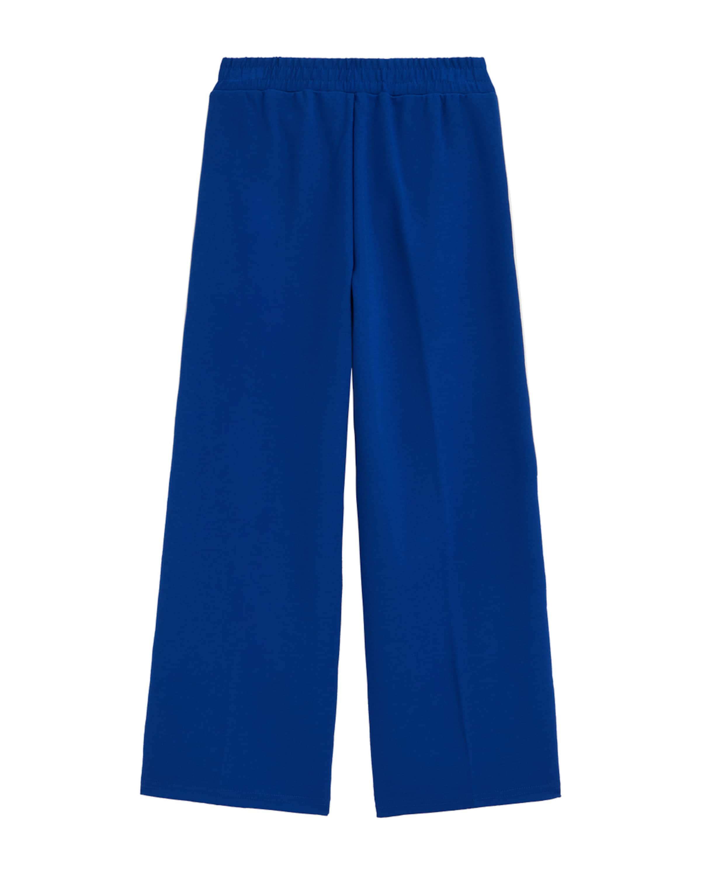 Wide leg Pantaloni de la WE Fashion pe albastru