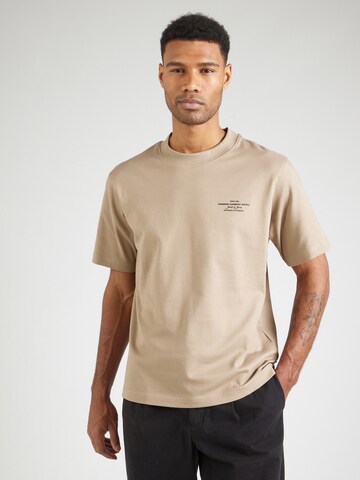 JACK & JONES - Camiseta 'JPRBlachad' en beige: frente