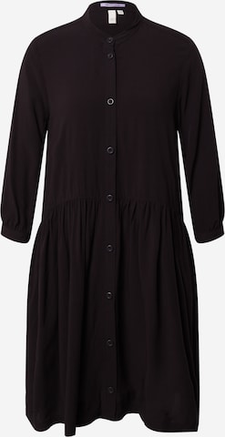 QS Košilové šaty – černá: přední strana