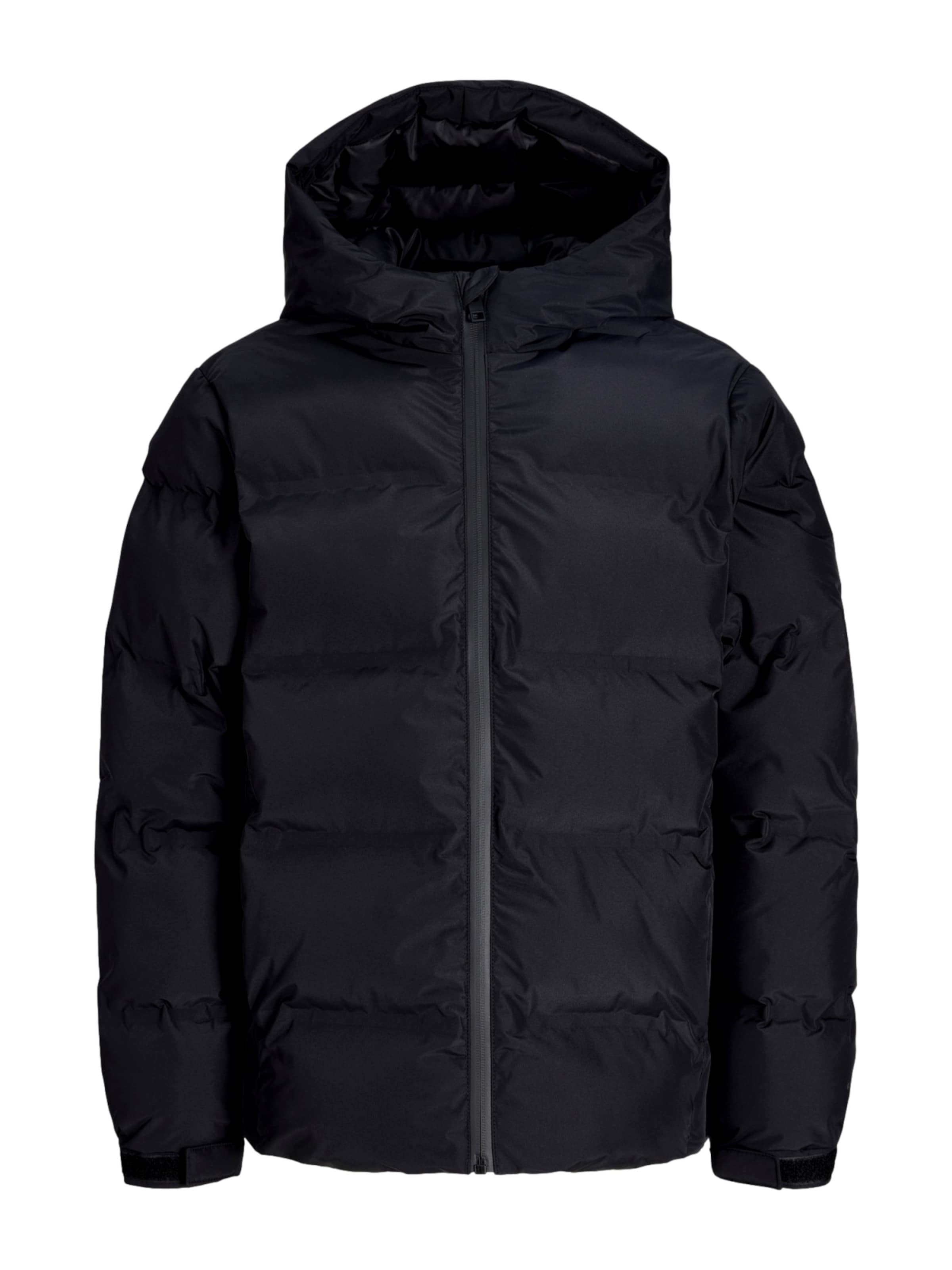 Jack & Jones Junior - Chaqueta de invierno 'JJSage' en negro: frente