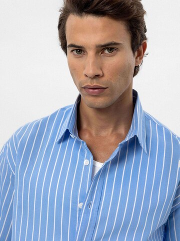 Antioch Regular fit Button Up Shirt 'Fiorenzo' in Blue