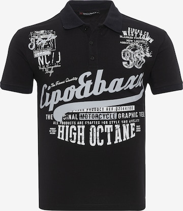 CIPO & BAXX Shirt 'CT794' in Zwart: voorkant