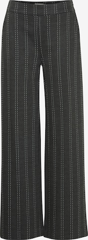 ICHI Loosefit Broek 'IHRuti' in Grijs: voorkant