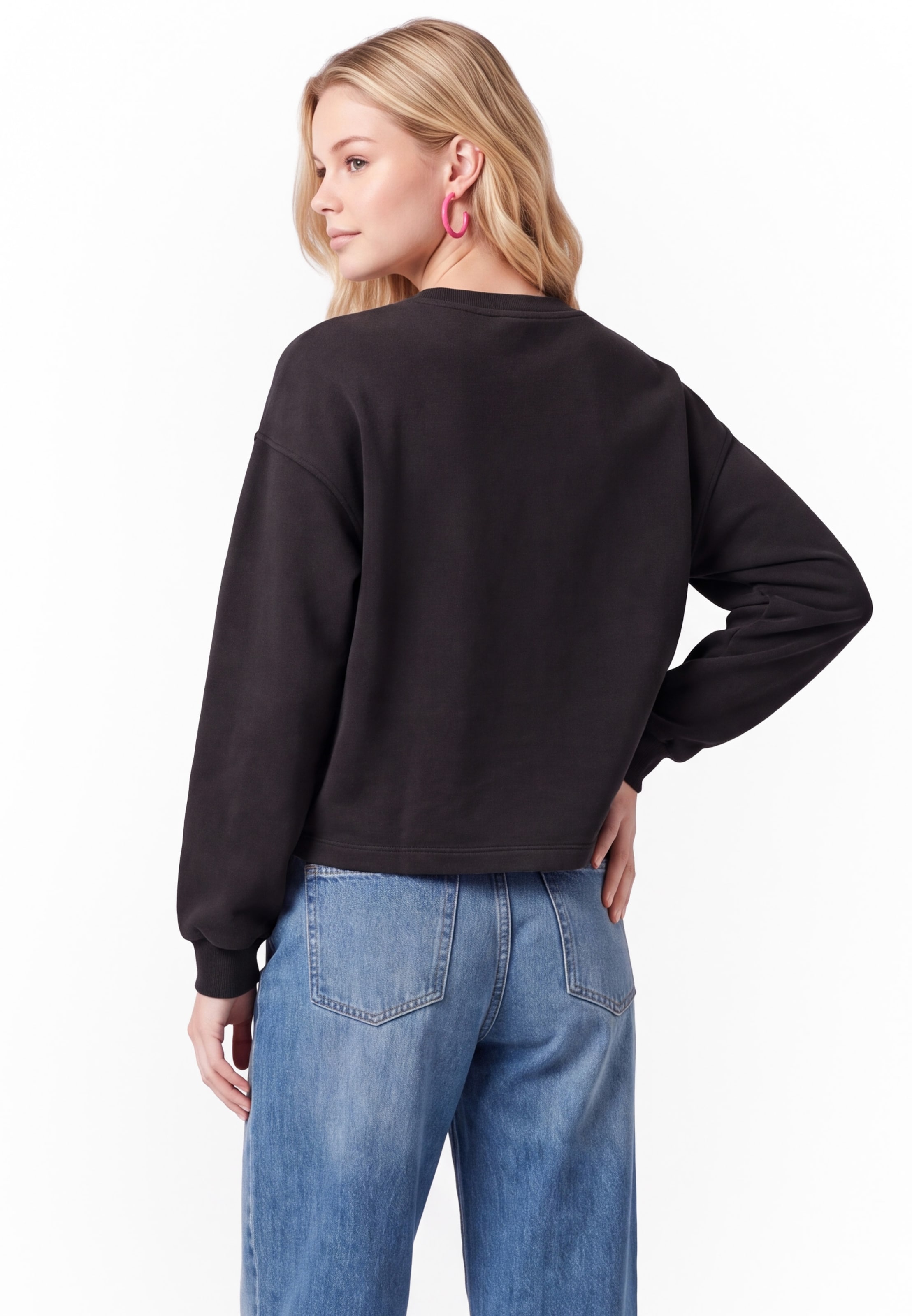 MYMO - Sweatshirt em preto