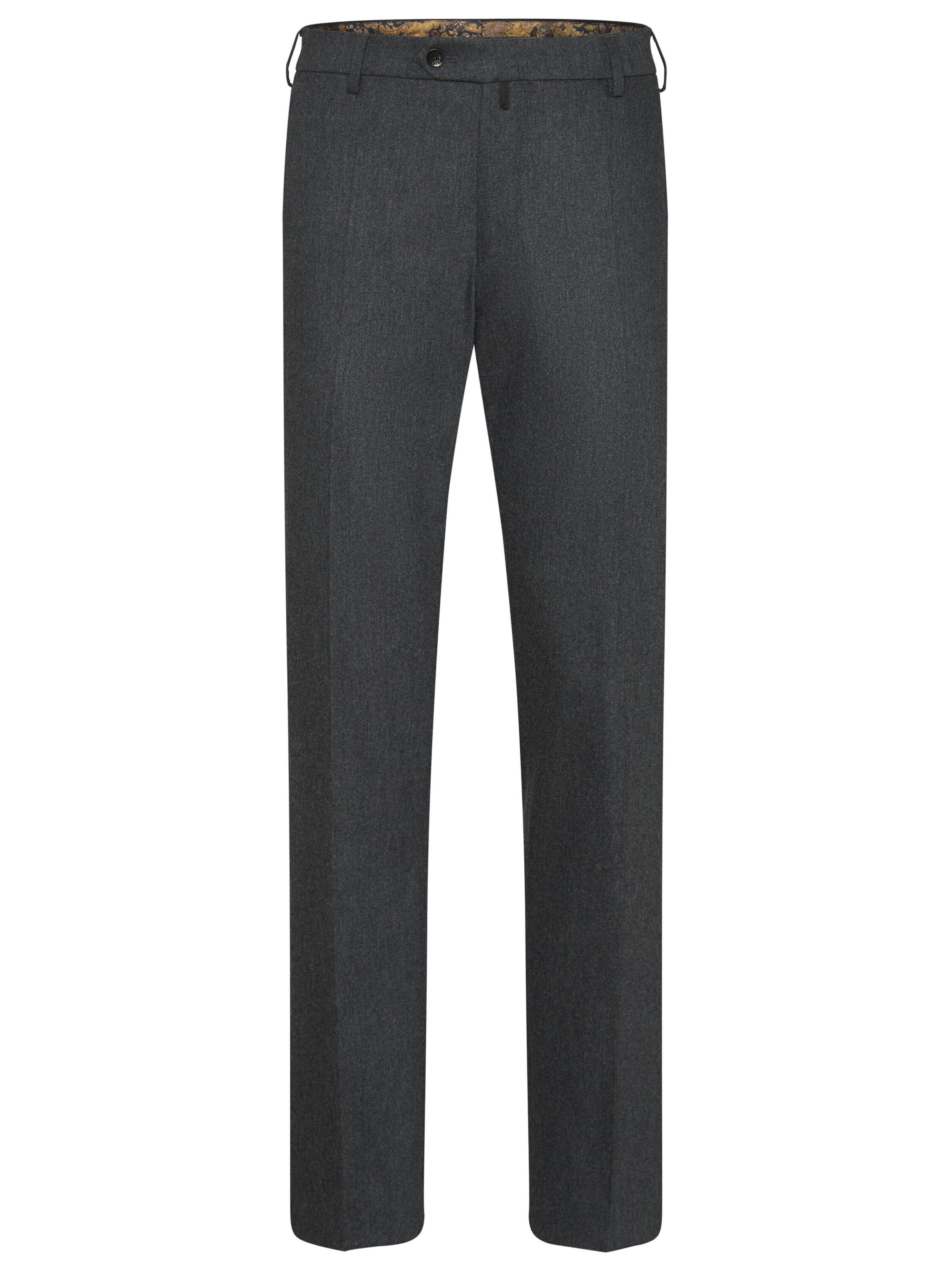 MEYER Regular Chino 'Reda Flexo' in Grijs: voorkant