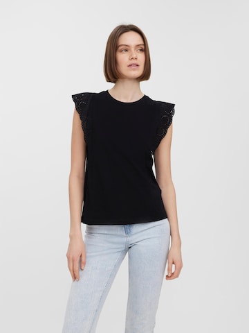 Haut VERO MODA en noir : devant