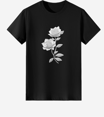 T-shirt LapaPlus en noir : devant