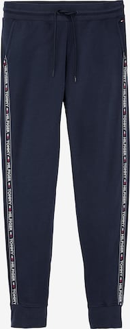 Tommy Hilfiger Underwear Zúžený strih Nohavice 'Nostalgia' - Modrá: predná strana