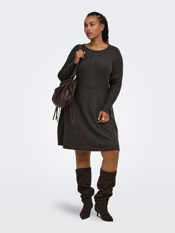 ONLY Carmakoma - Vestido 'CARFIA' en marrón