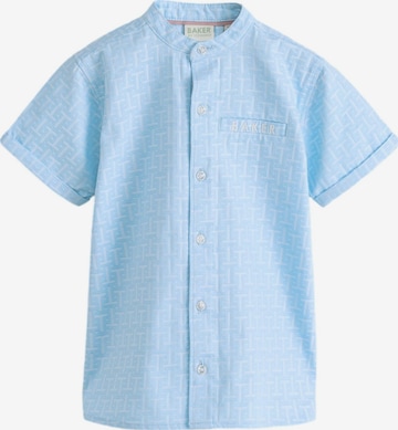 Coupe regular Chemise Baker by Ted Baker en bleu : devant