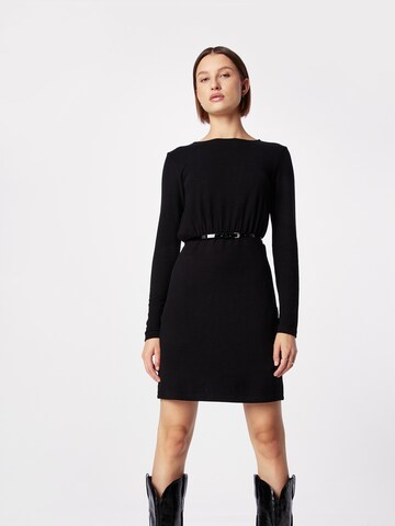 Rochie 'Shirin' de la ABOUT YOU pe negru: față