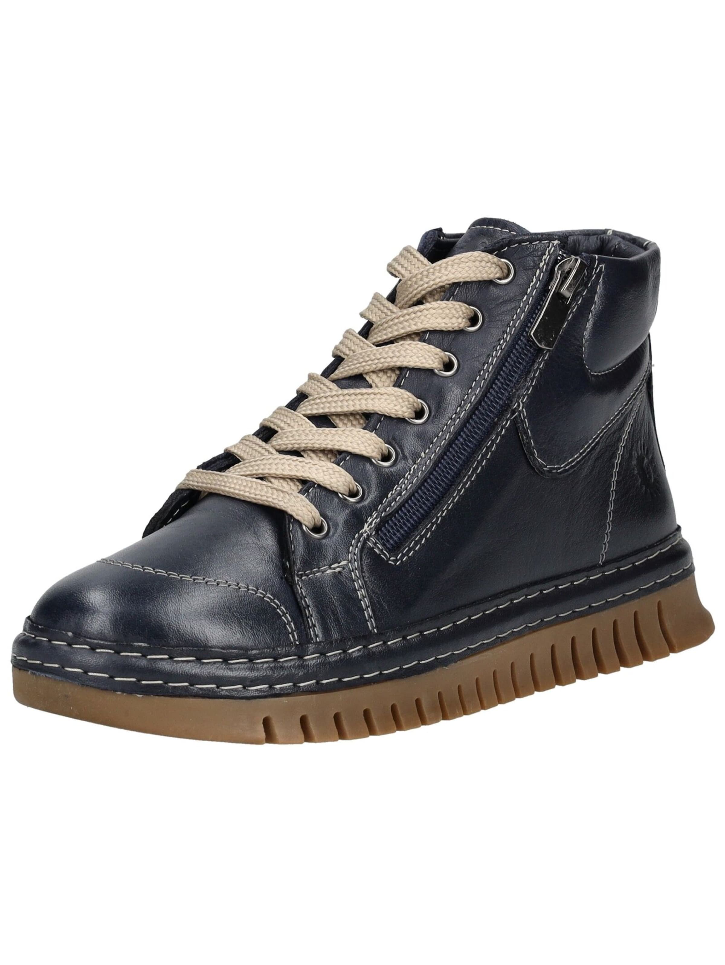 COSMOS COMFORT Lace-up bootie in Black: front