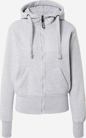 BENCH Sweat jacket in Grey: front