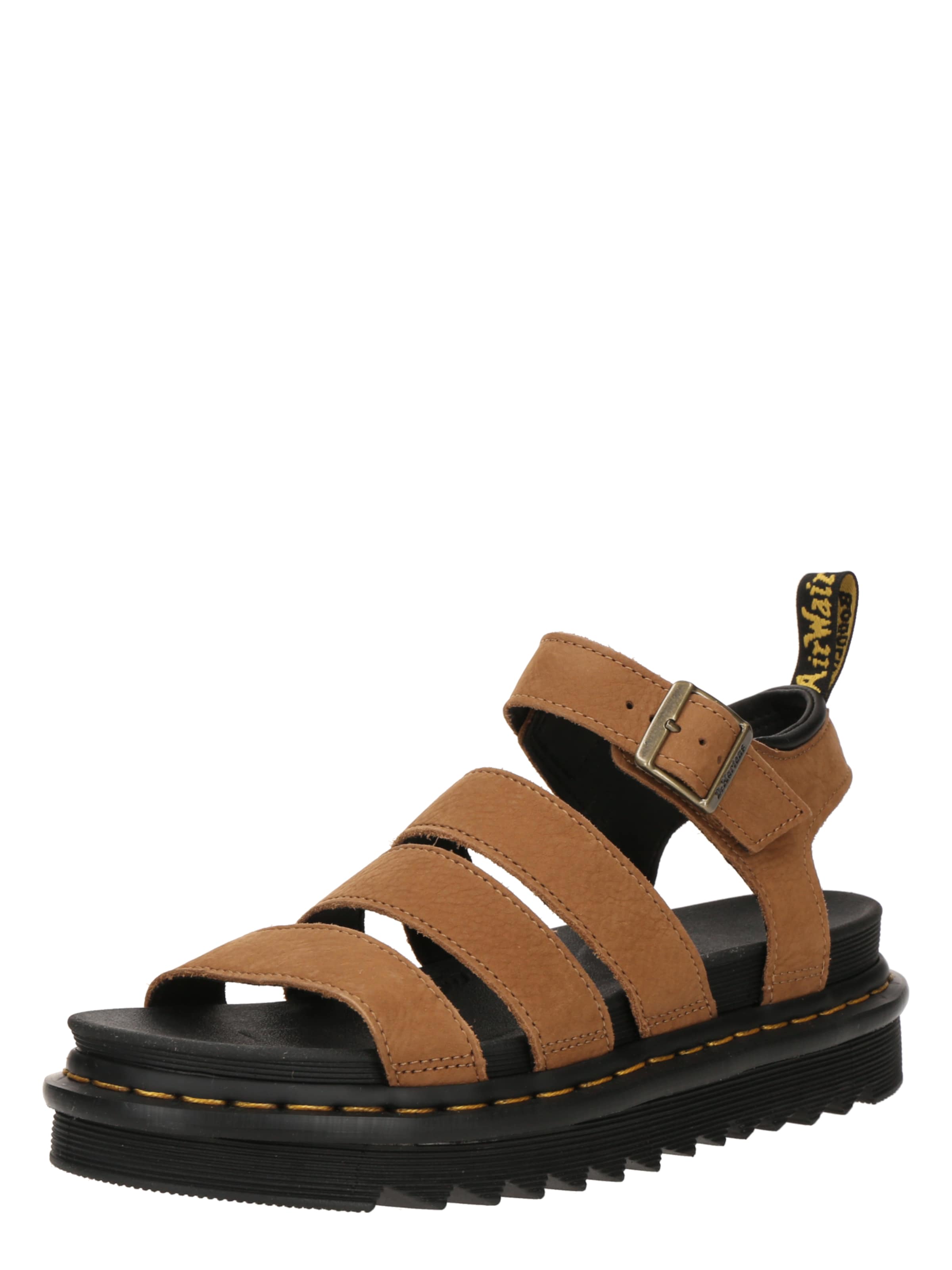 Dr. Martens Sandały z rzemykami 'Blaire' w kolorze brązowy: przód